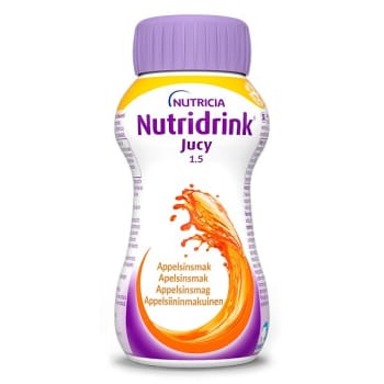 Nutridrink Jucy, appelsin, 200 ml