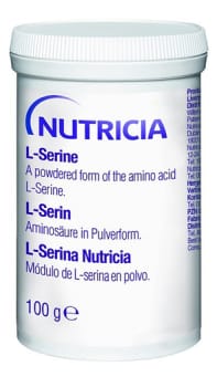 L-Serin, Frie aminosyre, pulver, 100 g