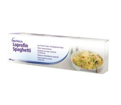 Loprofin, pasta, lav-protein spaghetti, 500 g