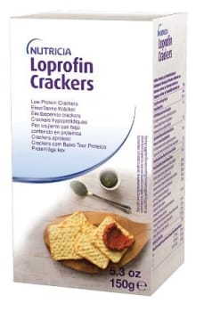Loprofin, crackers, lav-protein kiks, 150 g