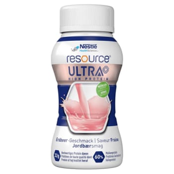 Resource Ultra Plus, jordbær, 200 ml