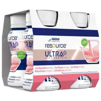 Resource Ultra Plus, jordbær XS, 125 ml