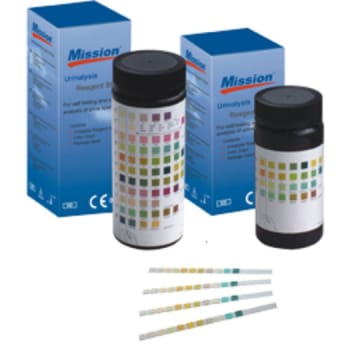 Mission Urinstix 5, Glu/Pro/Nit/Blo(Hæm)/Leu