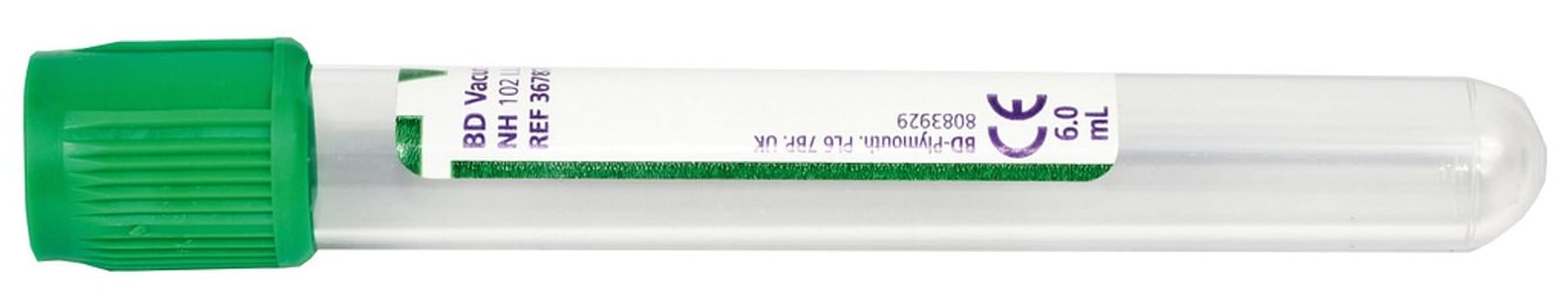 BD Vacutainer plasmaputki 7/6 ml Na-hepariini