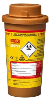 WoodSafe biokomposiitti riskijäteastia 0,5 l