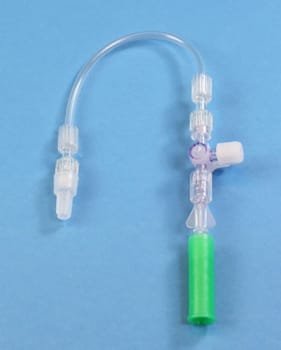 Nefrostomialetku 15 cm luer-lock 3-tiehana liittimessä