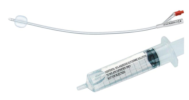 Aquaflate Brillant silikonikatetri ch 18 / 10 ml, pituus 40 cm