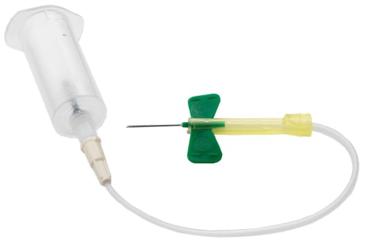 BD Siipineula + ohjain 23G/18cm