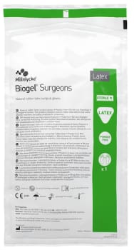 Biogel leikkauskäsine anatomisesti muotoiltu 6,0