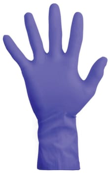 Klinion tutkimuskäsine nitriili Sensitive Indigo 29 cm XL