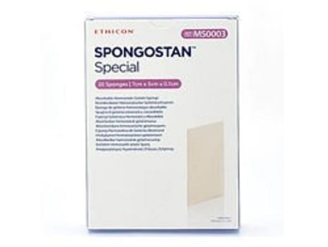 Spongostan Special 7x5x0,1 cm steriili MS0003