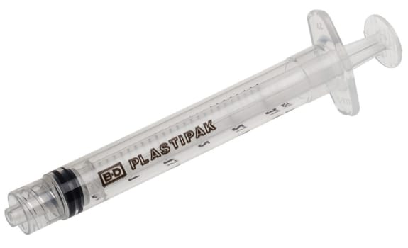 BD Plastipak injektioruisku 3-os LUER-LOCK 3 ml