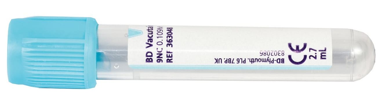 BD Vacutainer hyytymistutkimusputki 5/2,7 ml