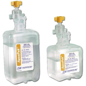 Aquapak-kostutin 650 ml, steriili vesi + adapteri