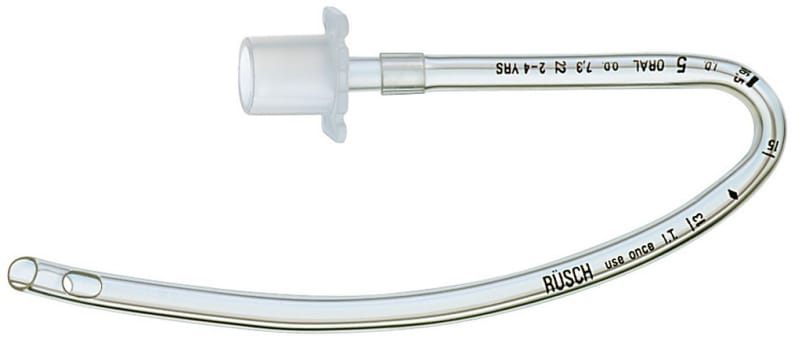 U-intubaatioputki oral cuffiton 5,5 mm