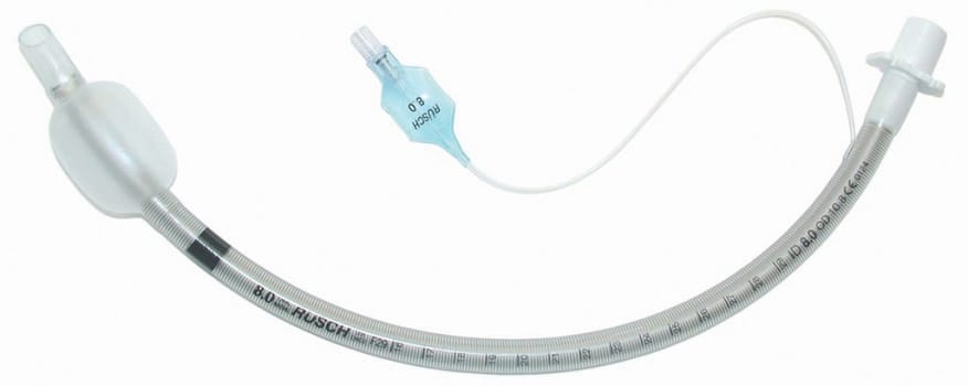 Spiraali-intubaatioputki Murphy taivutettu cuffilla 5,0 mm