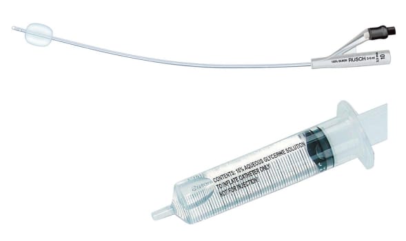Aquaflate Brillant -lasten silikonikatetri ch 8