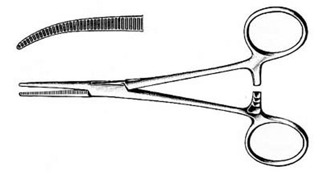 Medicon anatominen atula Crile 14,5 cm käyrä