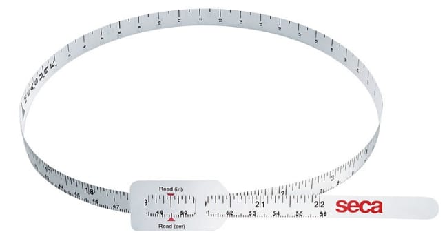 seca 212 päänympärys- ja kasvojen symmetrisyysmitta 5-59 cm/1 mm