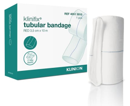 Klinifix putkisidos 5 cm x 10 m vihreä