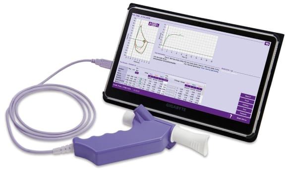 Easy on-PC spirometri