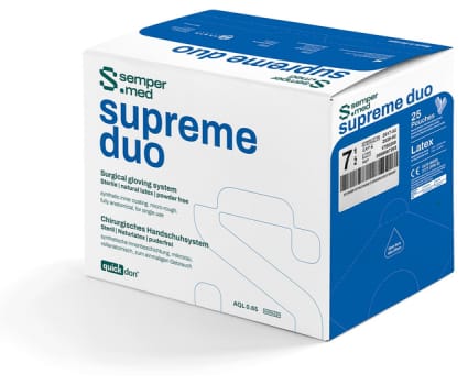 Sempermed Supreme DUO kaksoisleikkauskäsine 9,0