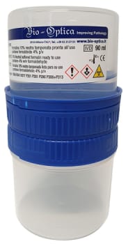 Klessidra 3.0 -turvapurkki formaliinilla 90 ml/ 190 ml