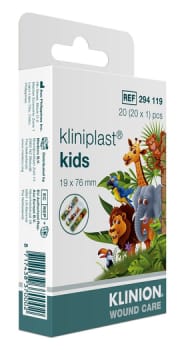 Kliniplast Kids lastenlaastari 19 x 76 mm, 20 kpl