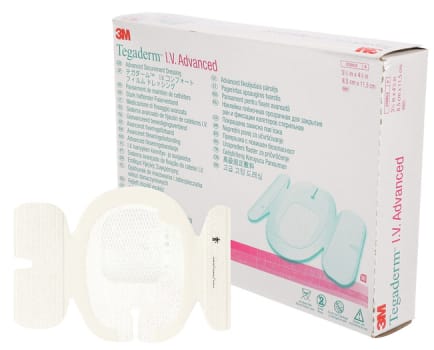 3M Tegaderm I.V. Advanced ‑suojasidos 1685, 8,5 cm x 11,5 cm