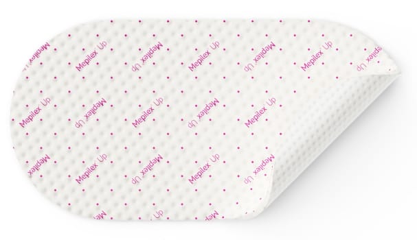 Mepilex Up kiinnittyvä vaahtosidos 10 x 20 cm