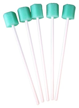 Klinion suuhygieniatikku vaahtomuovikärki 15 cm vihreä
