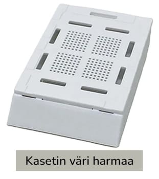 Laservalmis biopsiakasetti pinottu harmaa