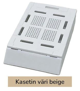Laservalmis biopsiakasetti pinottu beige