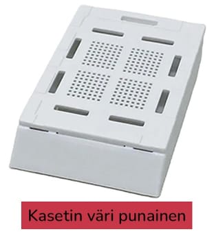 Laservalmis biopsiakasetti pinottu oun