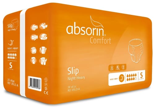 Absorin Comfort -teippivaippa S heavy/yökäyttö