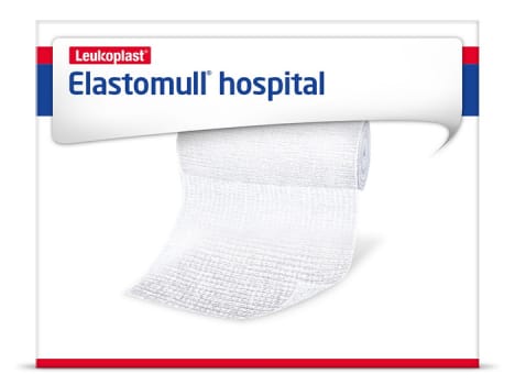 Elastomull Hospital elastinen kiinnitysside 6 cm x 4 m kääreetön