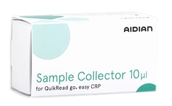 QuikRead go Sample Collector 10 µl -näytteenotin