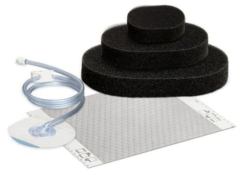 V.A.C. Dermatac GranuFoam sidossetti L, sieni 26 x 15 x 3,3 cm