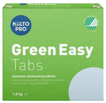 Kiilto Green Easy Tabs -konetiskitabletti