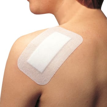 Kliniplast Border haavatyyny 5 x 7 cm