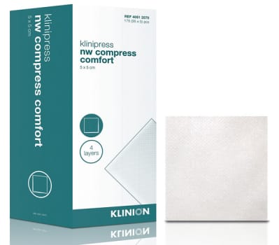 Klinion klinipress kuitutaitos 5 x 5 cm steriili 5/pss