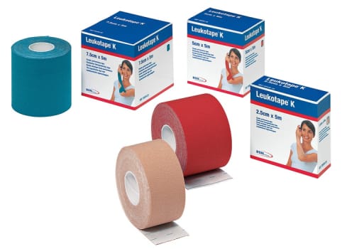 Leukotape K kinesioteippi 5 cm x 5 m pinkki