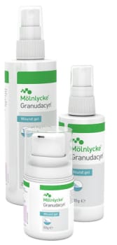 Granudacyn haavageeli 250 g suihke