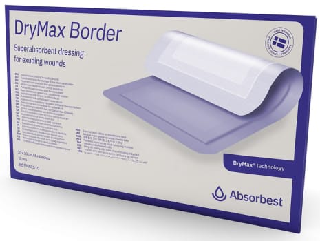 DryMax Border haavatyyny 10 x 10 cm