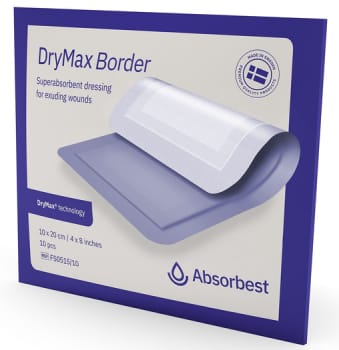 DryMax Border haavatyyny 10 x 20 cm