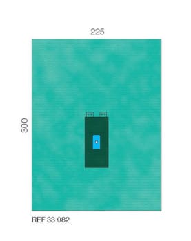 Raucodrape PRO raajaleikkausliina 225 x 320 cm