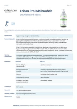 Erisan Pro Käsihuuhde käsidesinfektioaine 100 ml