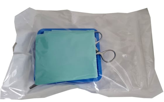 Raucoset pesupakkaus harsosykeröillä steriili