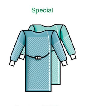 Sentinex PRO -leikkaustakki Special SMMS L