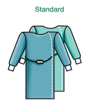 Sentinex PRO -leikkaustakki Standard SMMS XXL pituus 150 cm